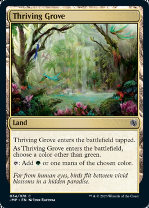 Thriving Grove [Jumpstart] - Evolution TCG