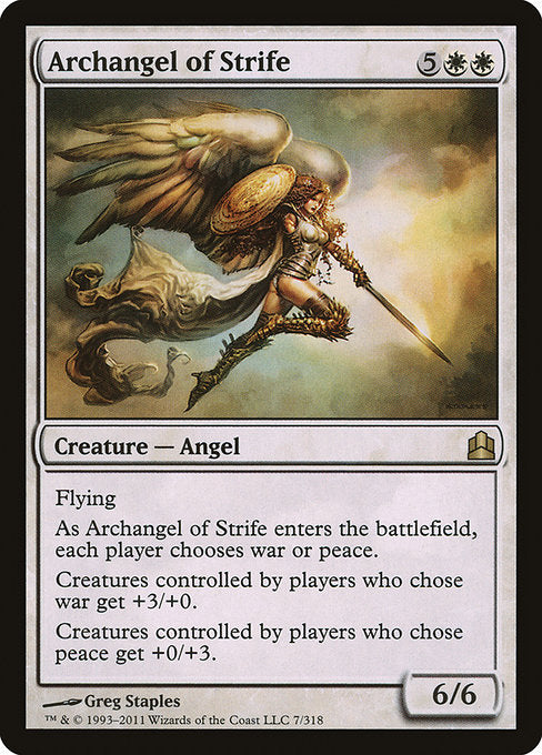 Archangel of Strife [Commander 2011] - Evolution TCG