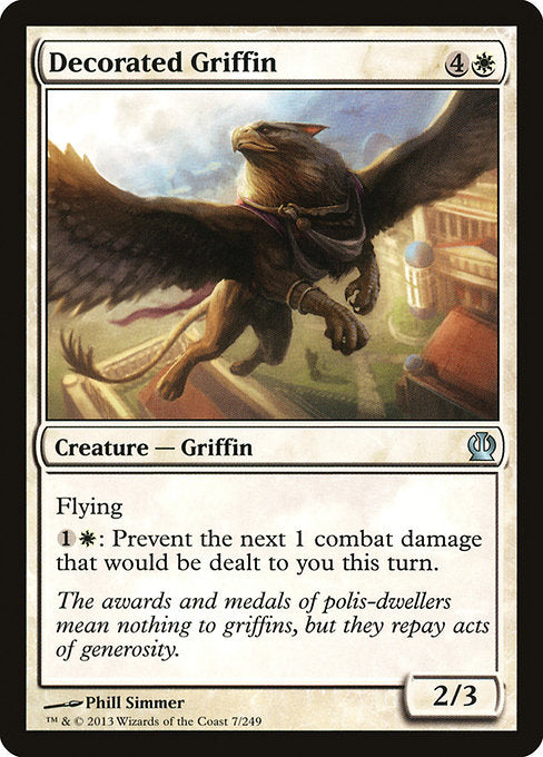 Decorated Griffin [Theros] - Evolution TCG