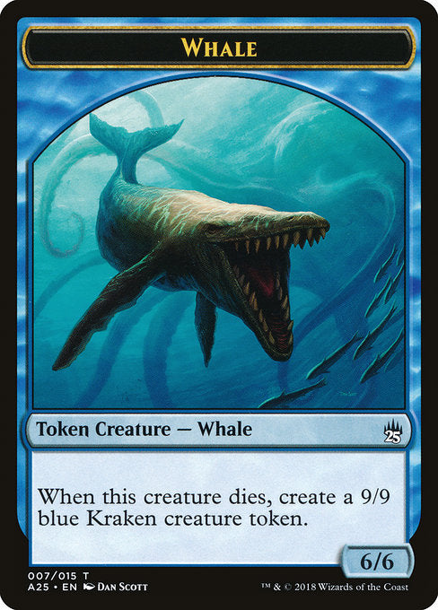 Whale [Masters 25 Tokens] - Evolution TCG