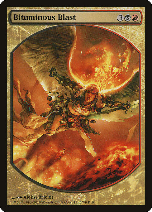 Bituminous Blast [Magic Player Rewards 2010] - Evolution TCG
