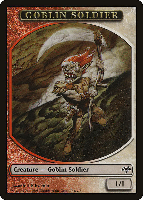 Goblin Soldier [Eventide Tokens] - Evolution TCG