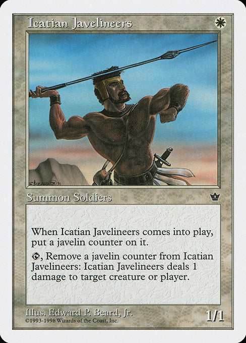 Icatian Javelineers [Anthologies] - Evolution TCG