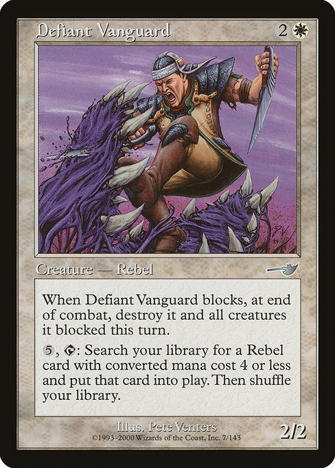 Defiant Vanguard [Nemesis] - Evolution TCG