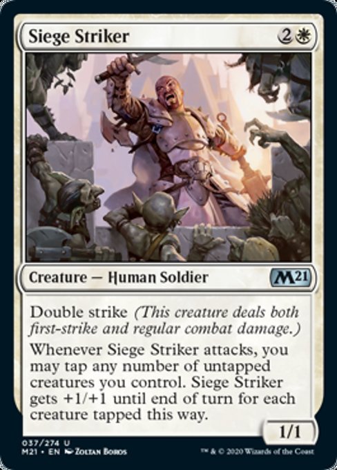 Siege Striker [Core Set 2021] - Evolution TCG