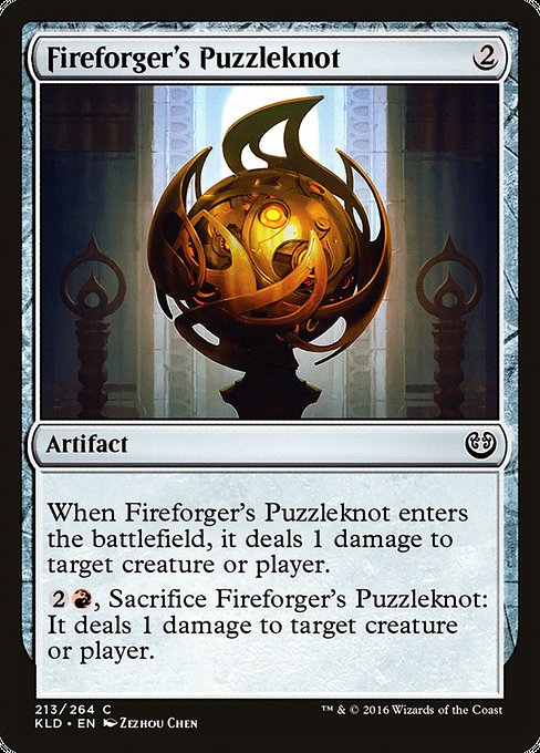 Fireforger's Puzzleknot [Kaladesh] - Evolution TCG