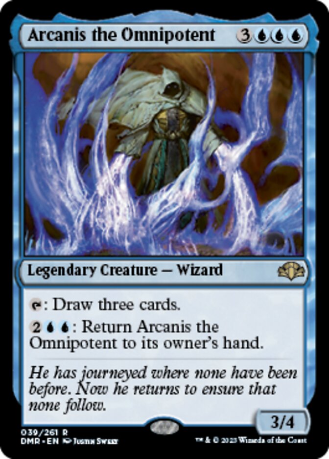 Arcanis the Omnipotent [Dominaria Remastered] - Evolution TCG
