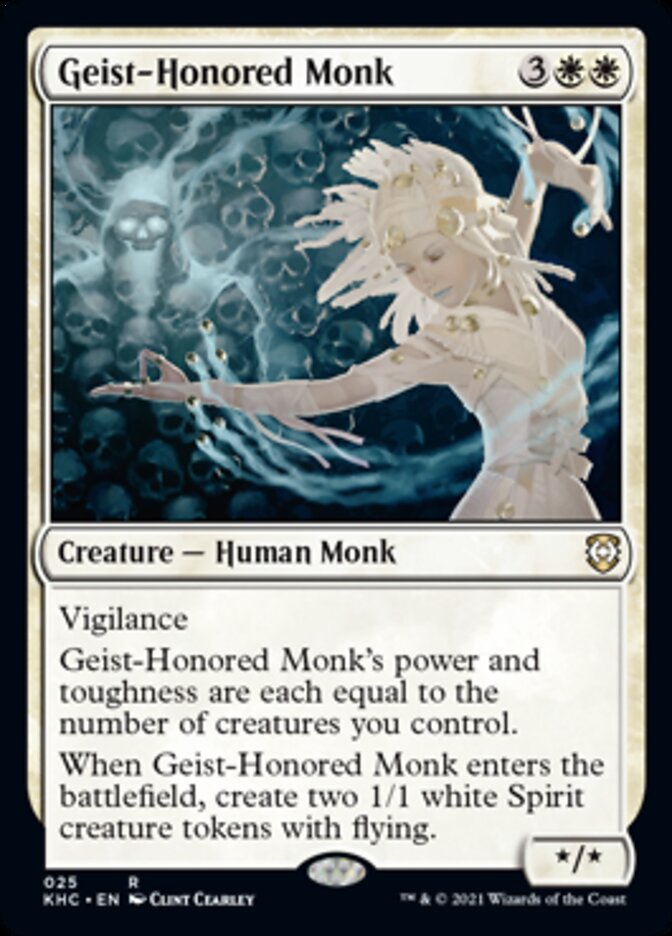 Geist-Honored Monk [Kaldheim Commander] - Evolution TCG