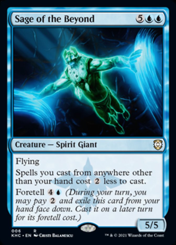 Sage of the Beyond [Kaldheim Commander] - Evolution TCG