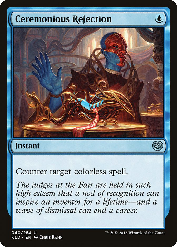 Ceremonious Rejection [Kaladesh] - Evolution TCG