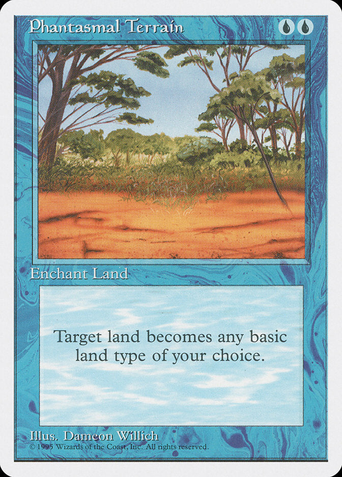 Phantasmal Terrain [Fourth Edition] - Evolution TCG | Evolution TCG