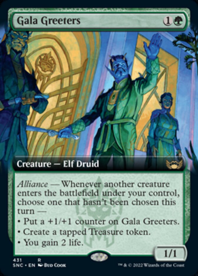 Gala Greeters (Extended Art) [Streets of New Capenna] - Evolution TCG