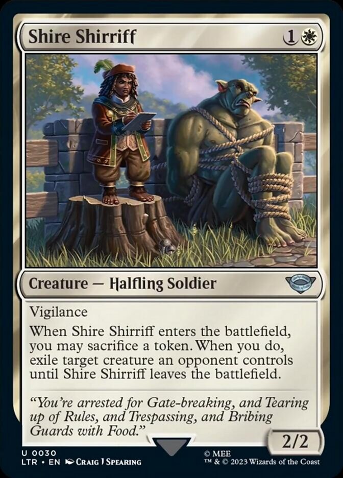 Shire Shirriff [The Lord of the Rings: Tales of Middle-Earth] - Evolution TCG