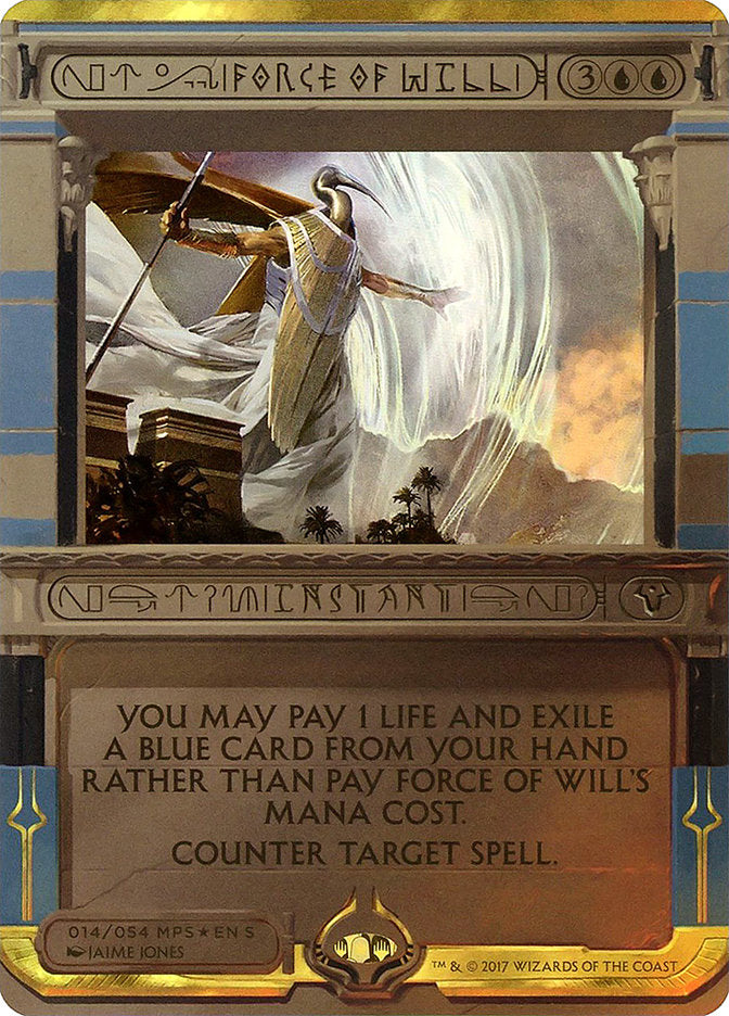 Force of Will (Invocation) [Amonkhet Invocations] - Evolution TCG