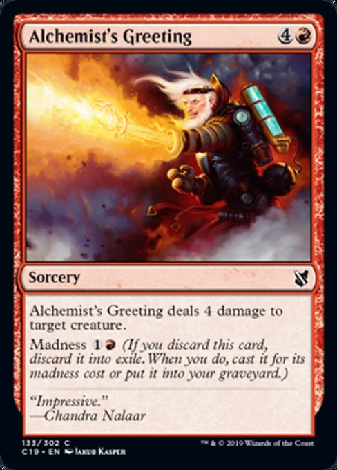 Alchemist's Greeting [Commander 2019] - Evolution TCG
