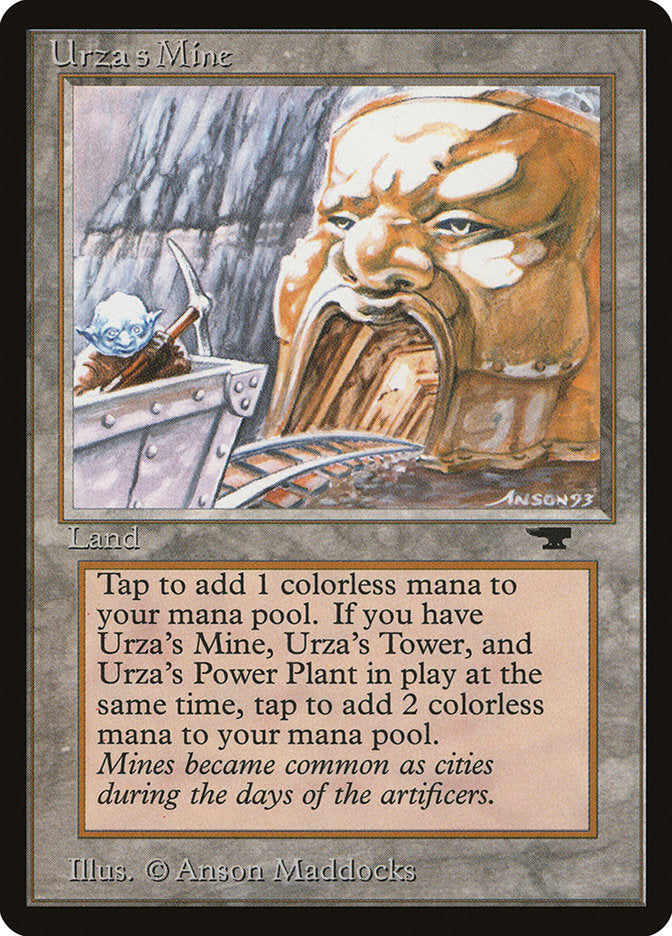 Urza's Mine (Mine Cart Entering Mouth) [Antiquities] - Evolution TCG