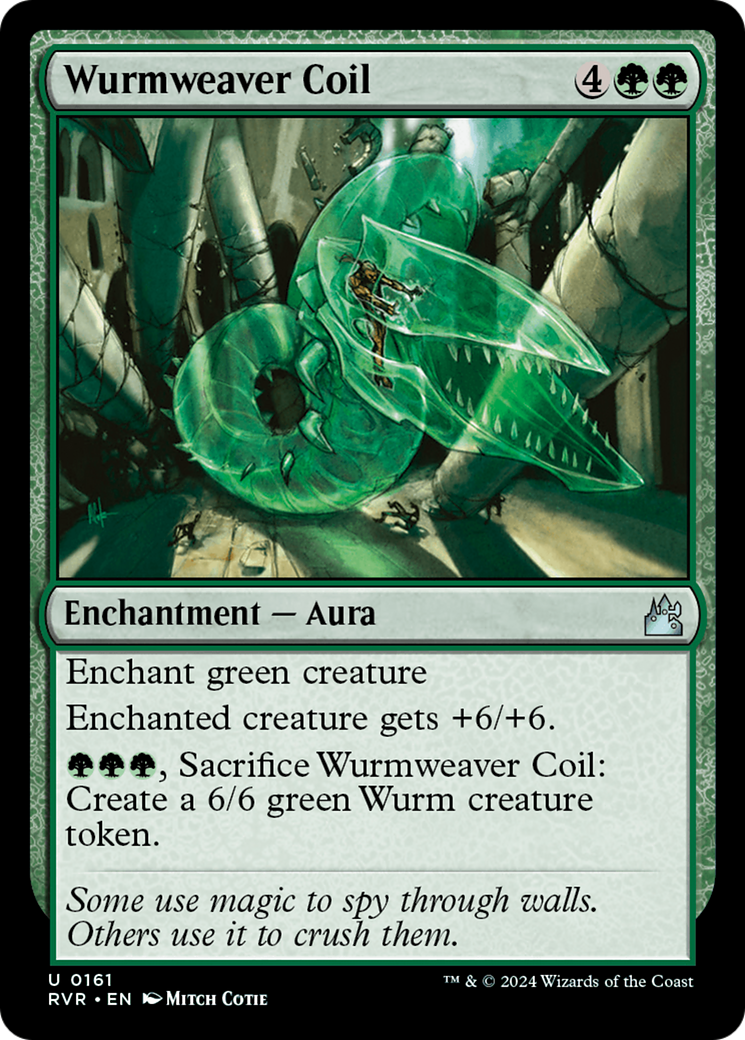 Wurmweaver Coil [Ravnica Remastered] - Evolution TCG