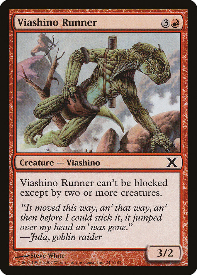 Viashino Runner [Tenth Edition] - Evolution TCG