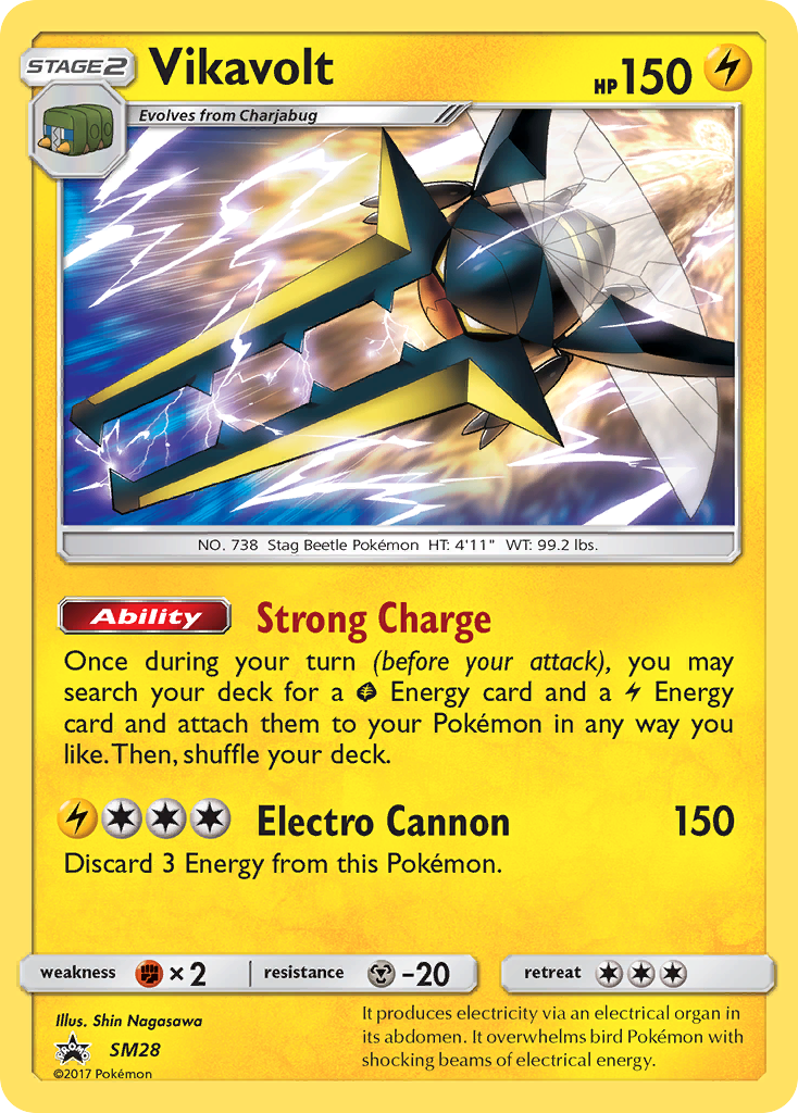 Vikavolt (SM28) [Sun & Moon: Black Star Promos] - Evolution TCG