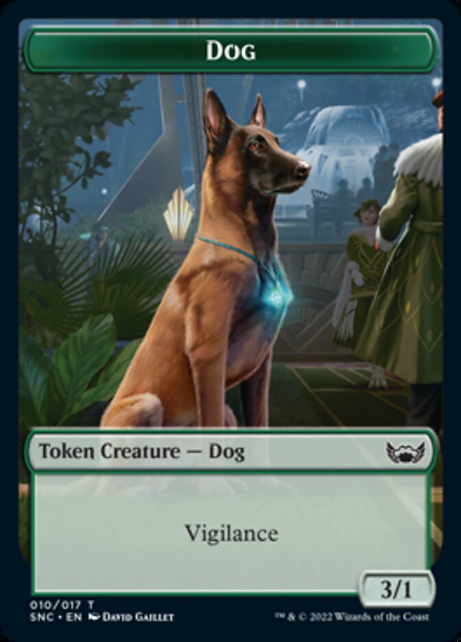 Cat // Dog Double-sided Token [Streets of New Capenna Tokens] - Evolution TCG