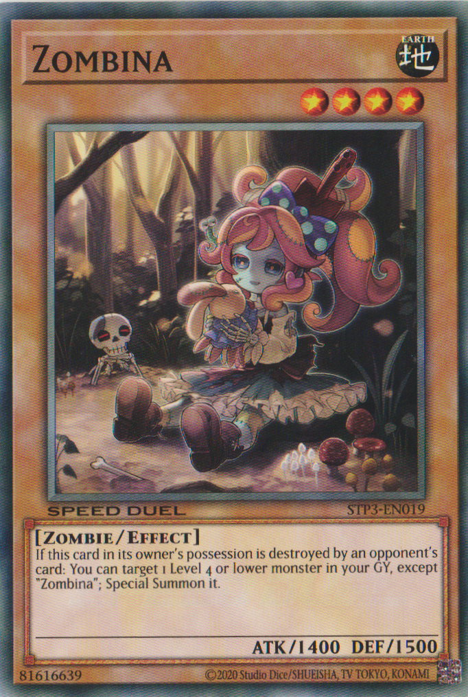 Zombina [STP3-EN019] Common - Evolution TCG