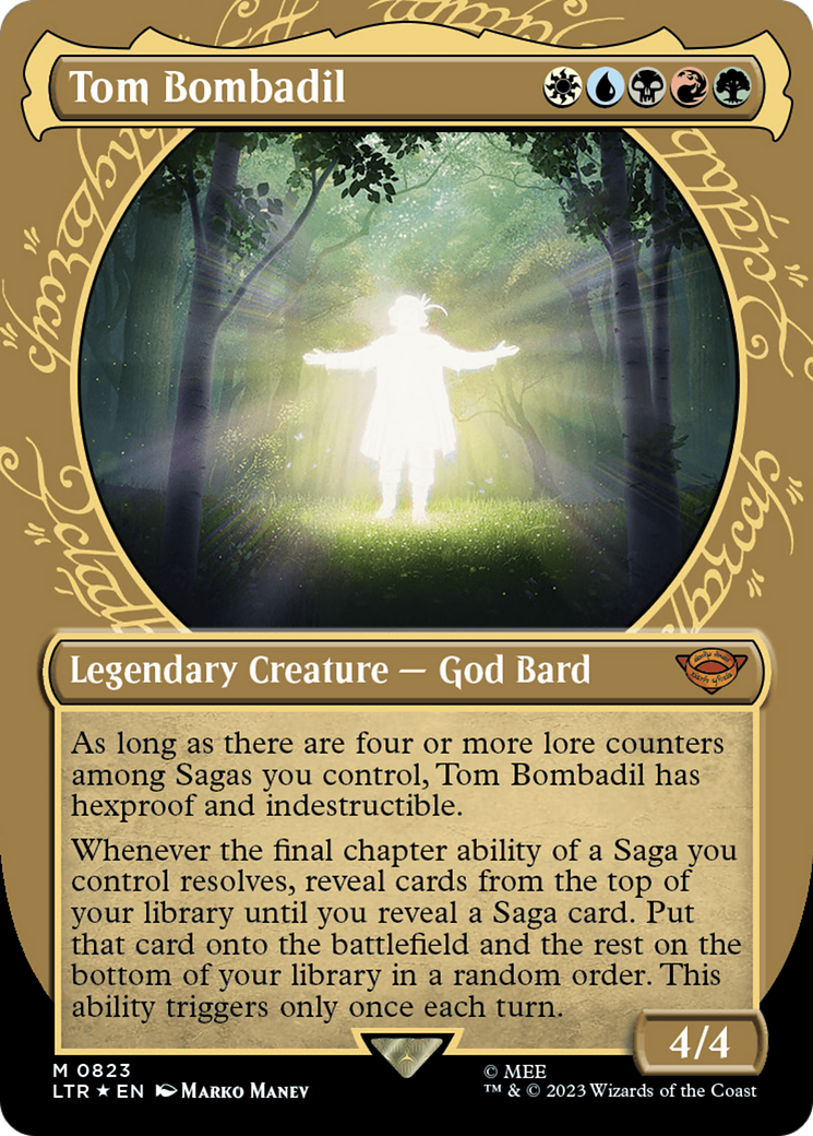 Tom Bombadil (Showcase) (Surge Foil) [The Lord of the Rings: Tales of Middle-Earth] - Evolution TCG