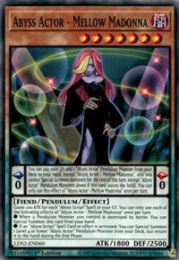 Abyss Actor - Mellow Madonna [LDS2-EN060] Common - Evolution TCG