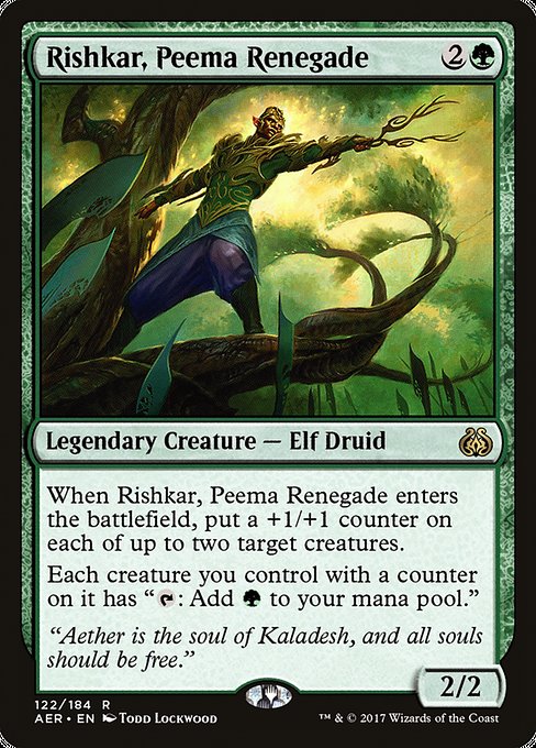 Rishkar, Peema Renegade [Aether Revolt] - Evolution TCG