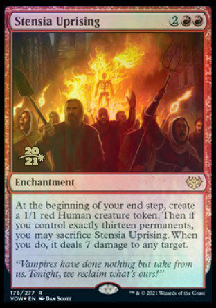 Stensia Uprising [Innistrad: Crimson Vow Prerelease Promos] - Evolution TCG