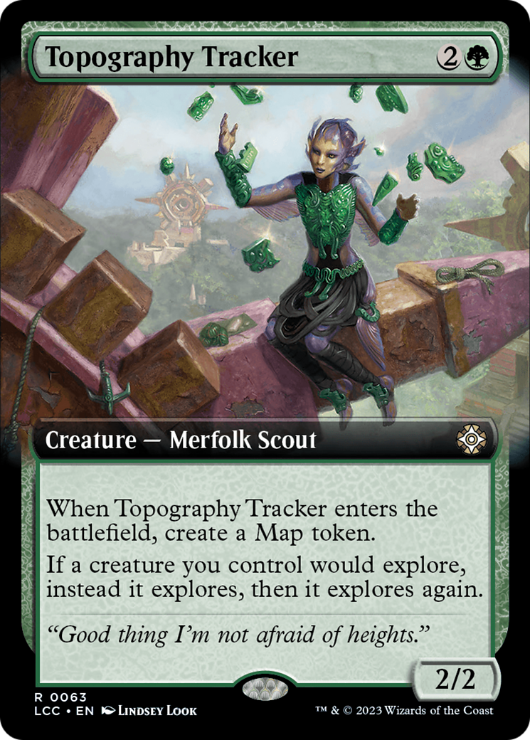 Topography Tracker (Extended Art) [The Lost Caverns of Ixalan Commander] - Evolution TCG