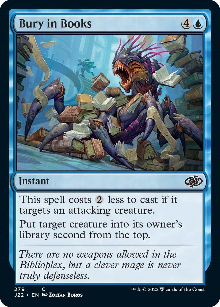Bury in Books [Jumpstart 2022] - Evolution TCG