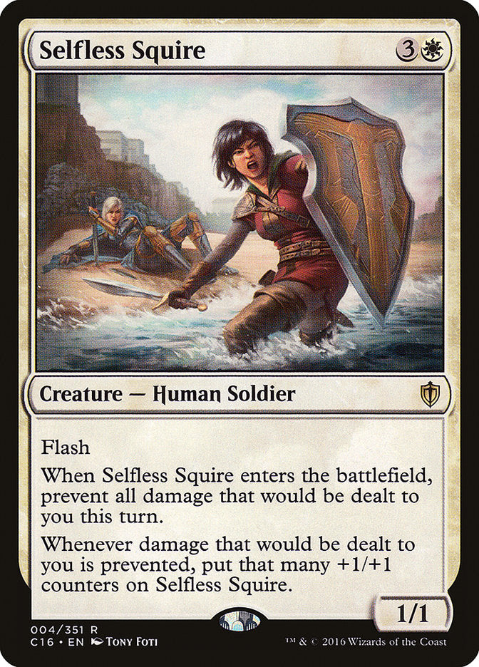 Selfless Squire [Commander 2016] - Evolution TCG