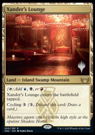 Xander's Lounge (Promo Pack) [Streets of New Capenna Promos] - Evolution TCG