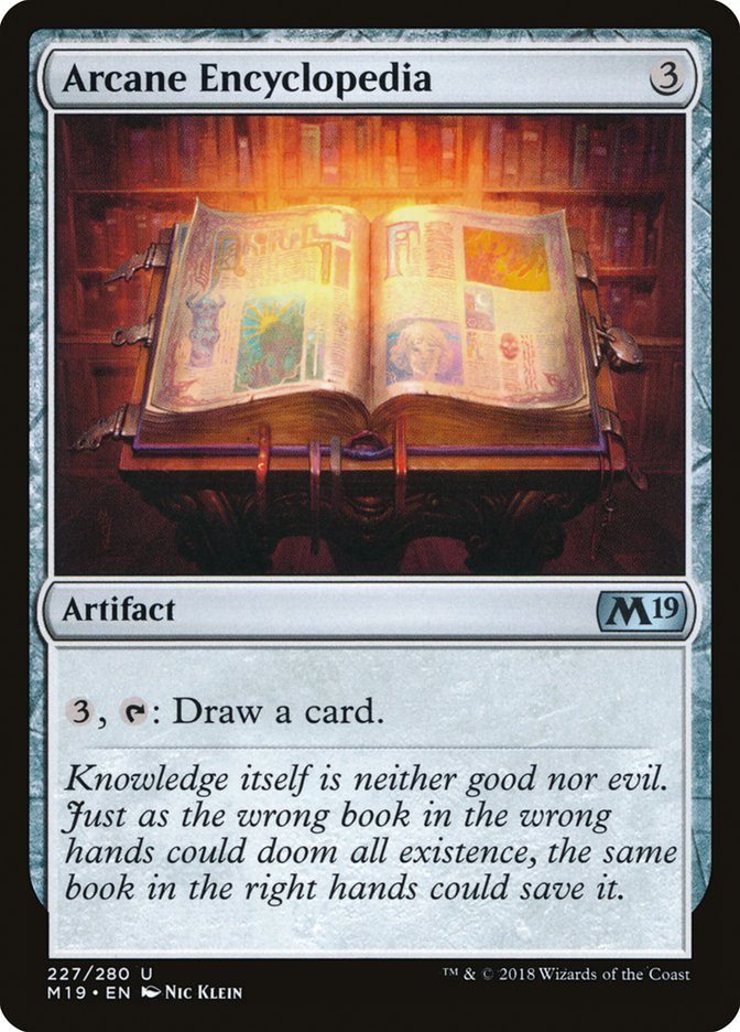Arcane Encyclopedia [Core Set 2019] - Evolution TCG | Evolution TCG