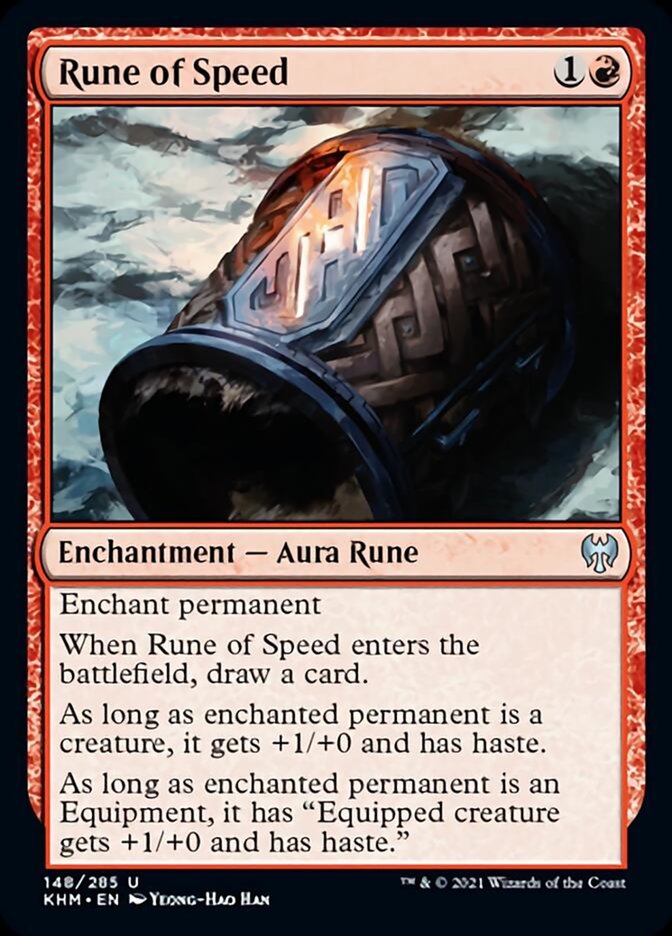 Rune of Speed [Kaldheim] - Evolution TCG