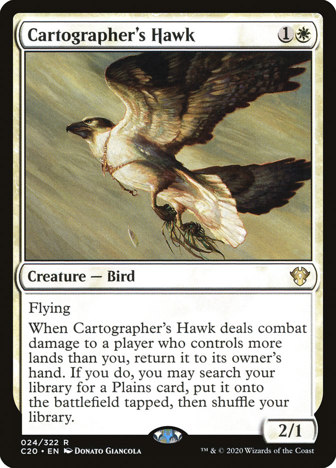 Cartographer's Hawk [Commander 2020] - Evolution TCG