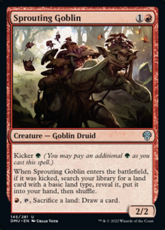 Sprouting Goblin [Dominaria United] - Evolution TCG