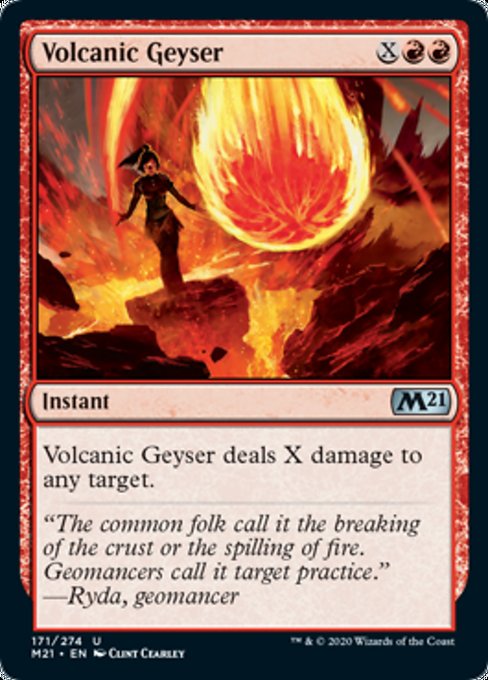 Volcanic Geyser [Core Set 2021] - Evolution TCG