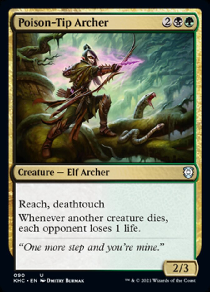 Poison-Tip Archer [Kaldheim Commander] - Evolution TCG