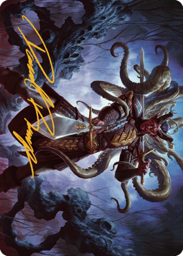 Zevlor, Elturel Exile Art Card (42) (Gold-Stamped Signature) [Commander Legends: Battle for Baldur's Gate Art Series] - Evolution TCG