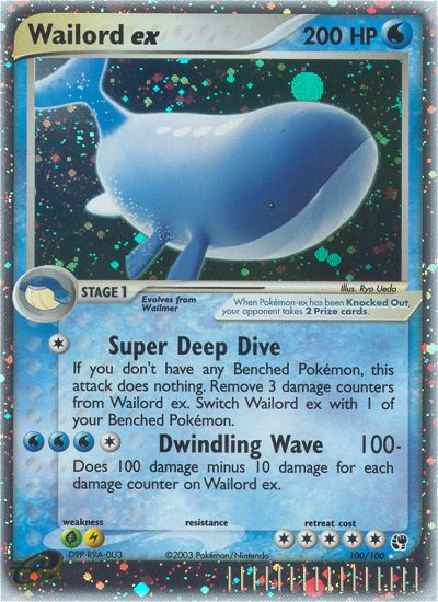 Wailord ex (100/100) [EX: Sandstorm] - Evolution TCG