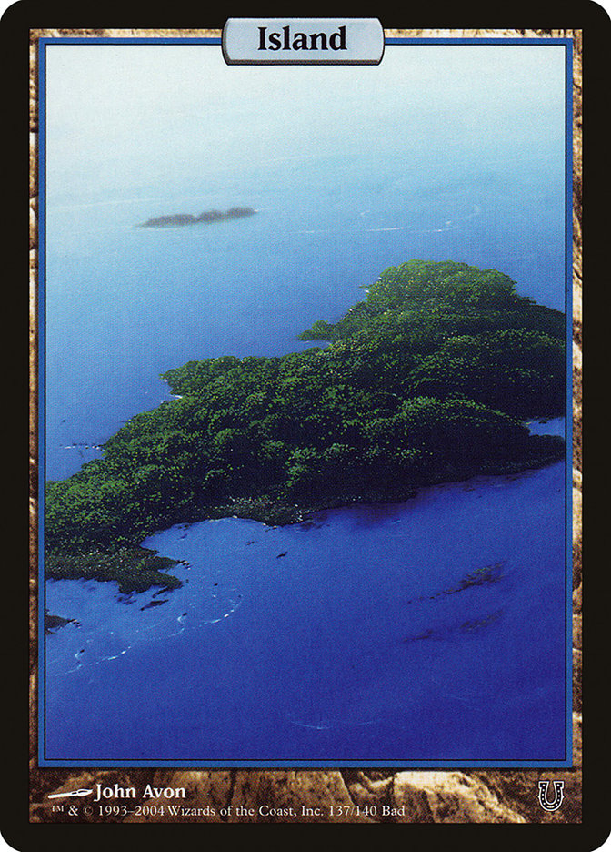 Island (137) [Unhinged] - Evolution TCG