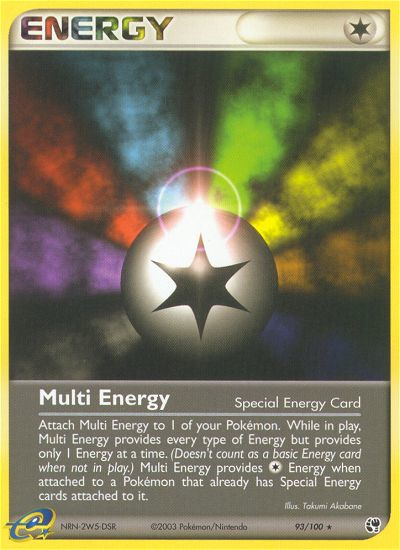 Multi Energy (93/100) [EX: Sandstorm] - Evolution TCG