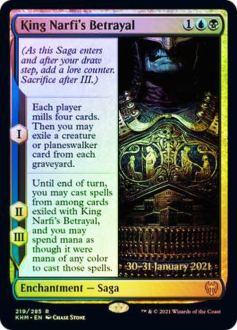 King Narfi's Betrayal [Kaldheim Prerelease Promos] - Evolution TCG