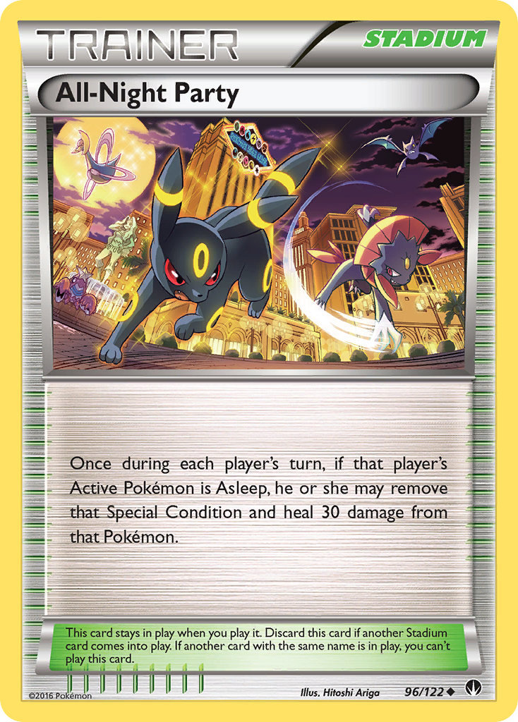 All-Night Party (96/122) [XY: BREAKpoint] - Evolution TCG