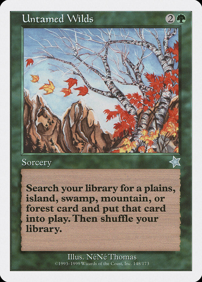 Untamed Wilds [Starter 1999] - Evolution TCG