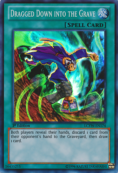 Dragged Down into the Grave [LCYW-EN174] Super Rare - Evolution TCG