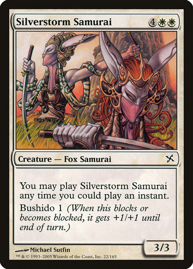 Silverstorm Samurai [Betrayers of Kamigawa] - Evolution TCG