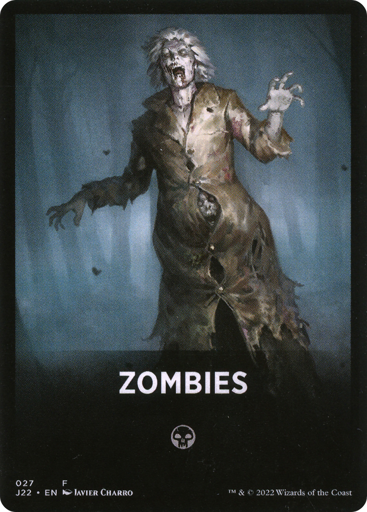 Zombies Theme Card [Jumpstart 2022 Front Cards] - Evolution TCG