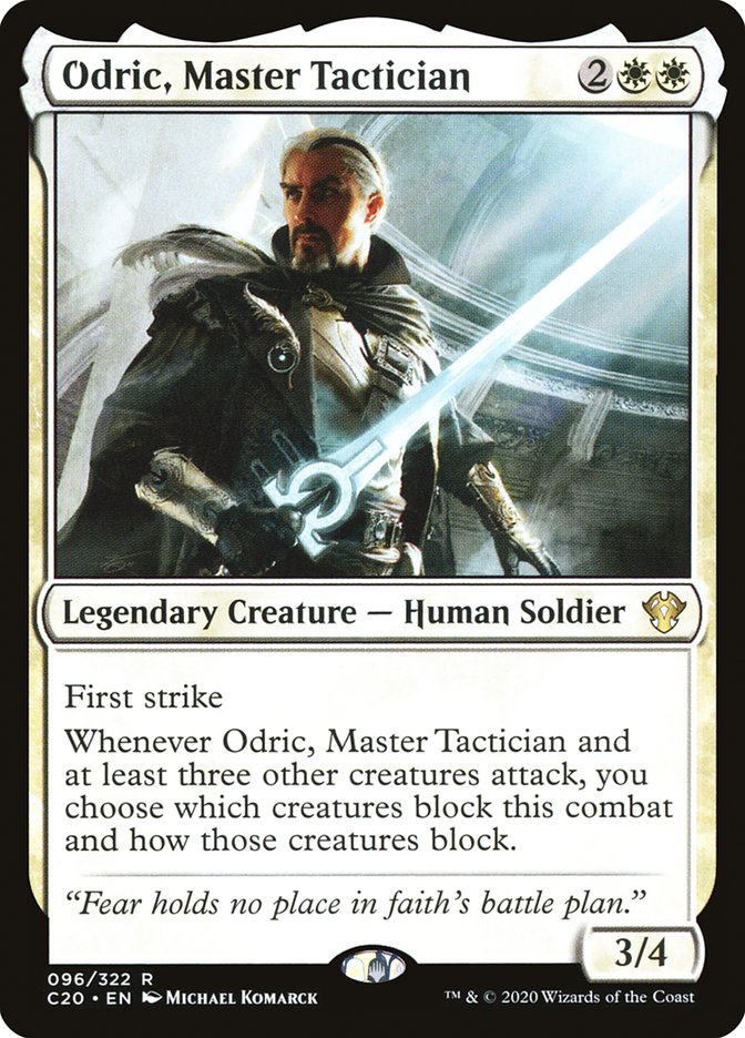 Odric, Master Tactician [Commander 2020] - Evolution TCG